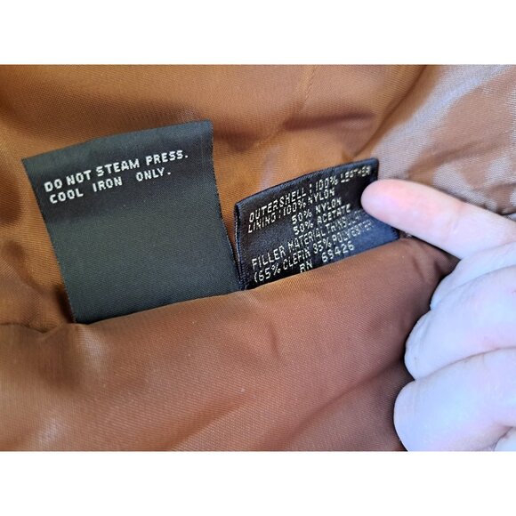 Adventure Bound Men's Leather Duster Long Length Trench Coat Lined Medium... - Picture 4 of 15